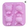 Cartoon Silicone Mold Baking Chocolate Soap Mould Cute Animal Cake Decorating Tool Cupcake Topper Kitchen Party Supply Gift