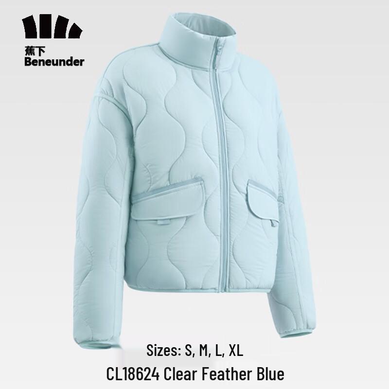 

Beneunder Women s Stand-Collar Air-Fluff Warm Jacket