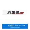 Mercedes AMG A45 CLA45 GLA45 Turbo 4MATIC Emblem Aufkleber