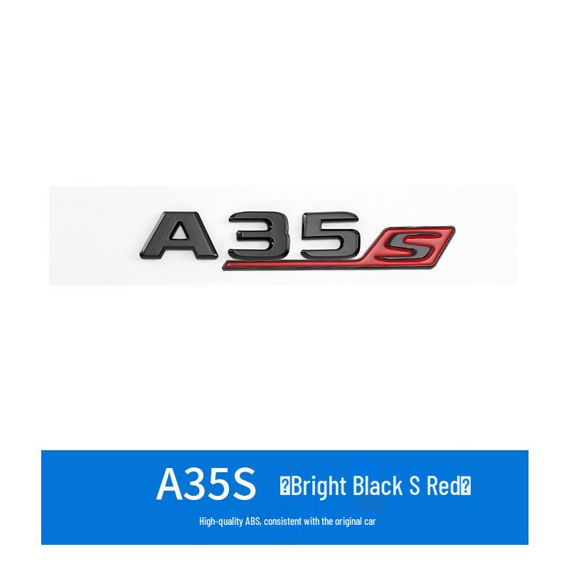 Mercedes AMG A45 CLA45 GLA45 Turbo 4MATIC Emblem Aufkleber