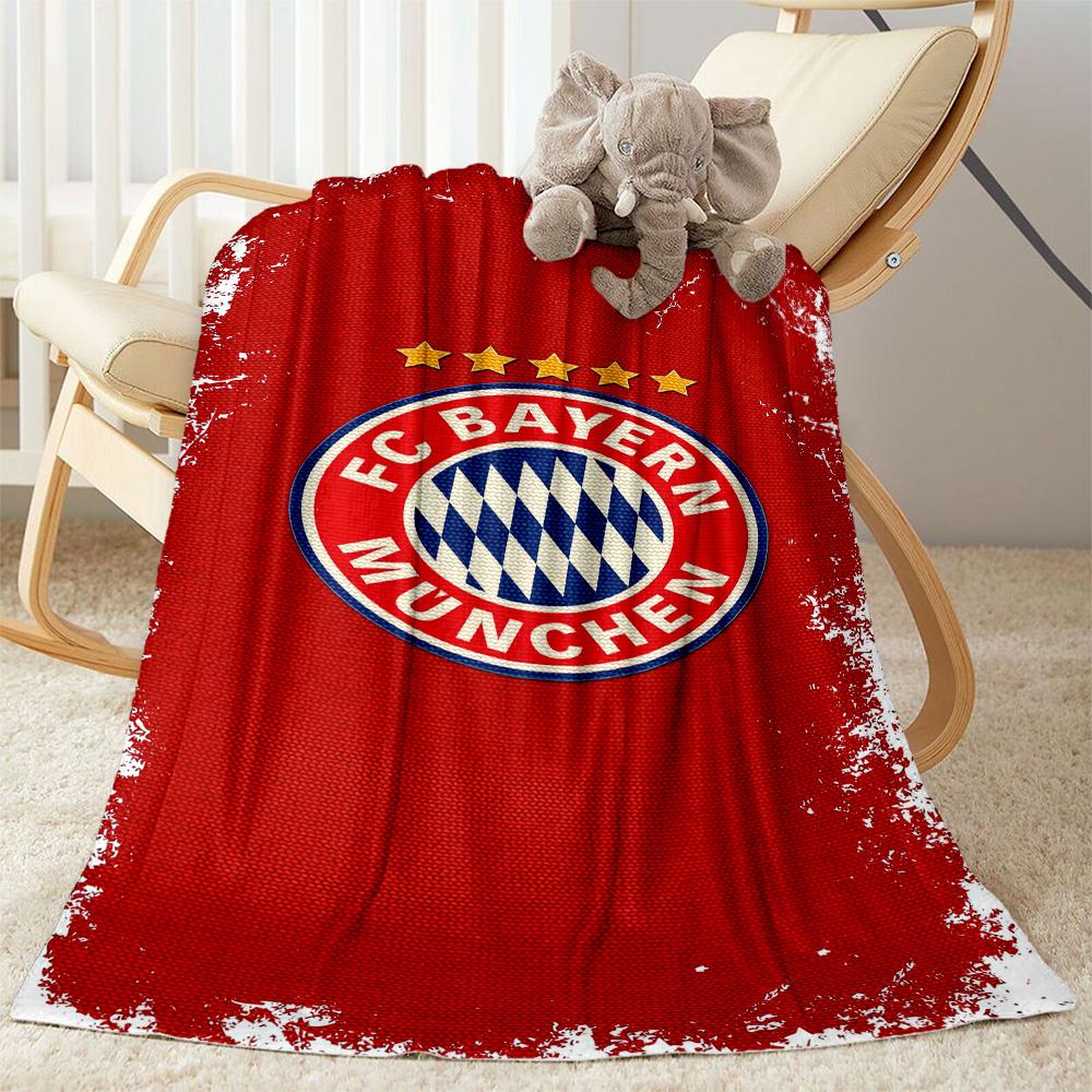 Bayern Munich Blanket Soft & Cozy Great for Office Couch Livingroom for All Occasions Warmthful Decor Gift for Travel Home Birthdays