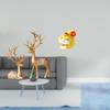 European Reindeer Sculpture And Cartoon Snake Figurine Collectable Ornament for Tabletop Shelf