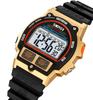 SKMEI 2263 Stylish Odm Man Digital Watch Best Power Silicone Band Water Proof Calender Concise Low Cost Sports Watch Supplier
