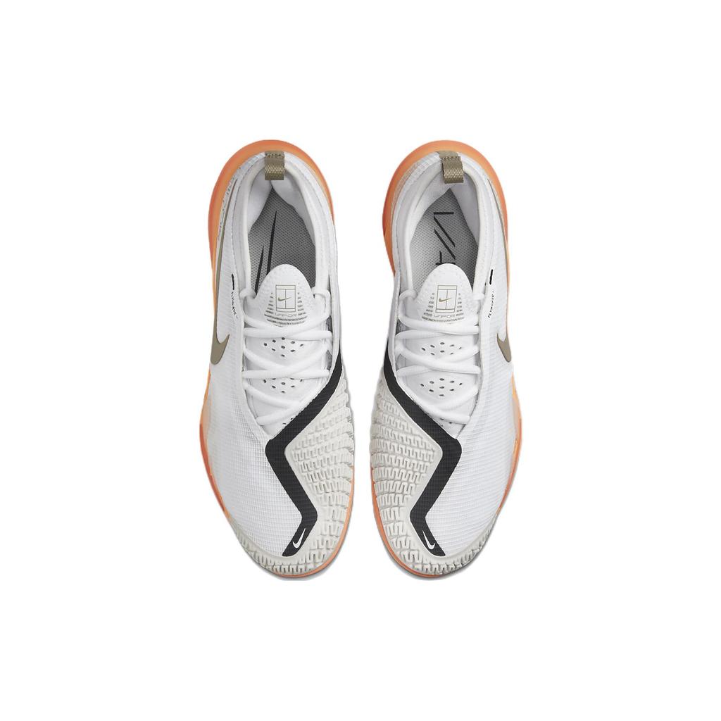NikeCourt React Vapor NXT 'White Orange Trance' (Unisex) White / Light Bone / Orange Trance / Khaki Tennis Shoes CV0724 103