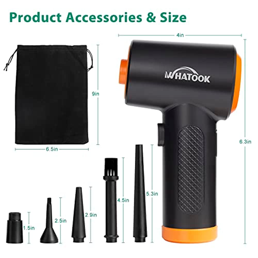 

60000 об/мин беспроводной воздушный пылесос сжатый воздуходув электрический 3-скоростной воздушный пистолет компьютерная клавиатура камера чистка пыли пистолет