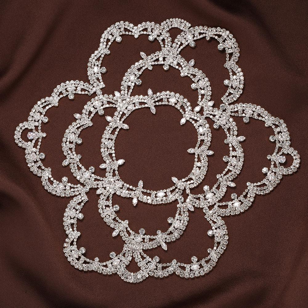 European-American Bridal Rhinestone Vintage Updo Headband