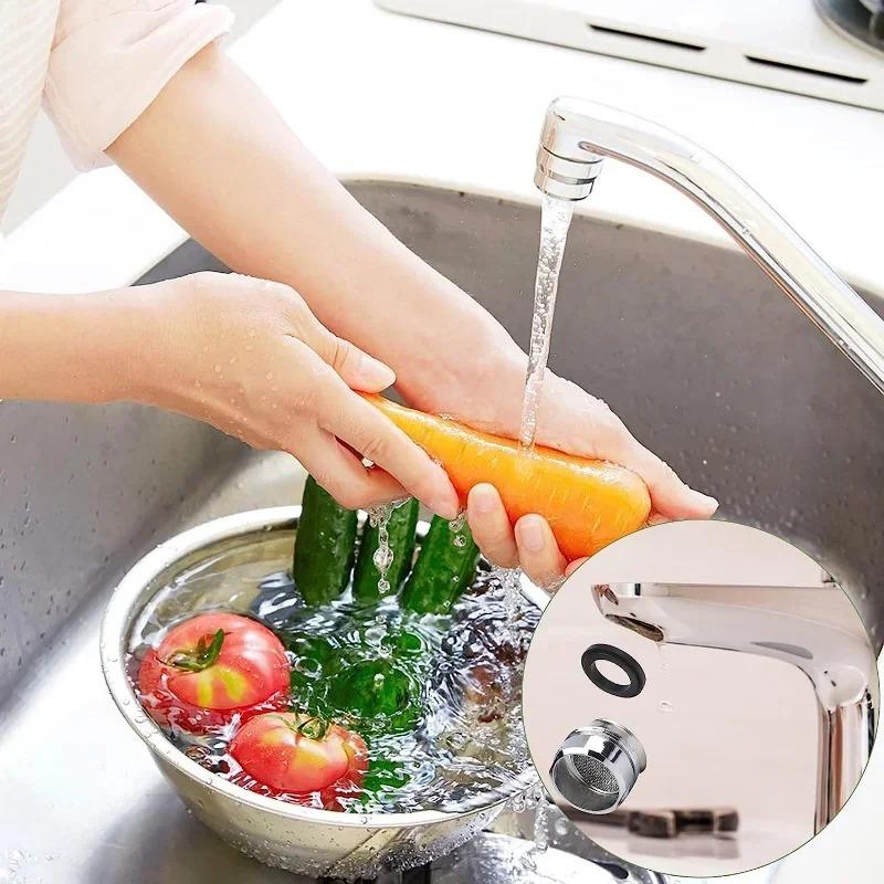 Kohoutek Aerator Mosaz Nerezová ocel Kohoutek Bubbler Vyměnitelná závitová smíšená tryska Ant stříkající koupelnový doplněk