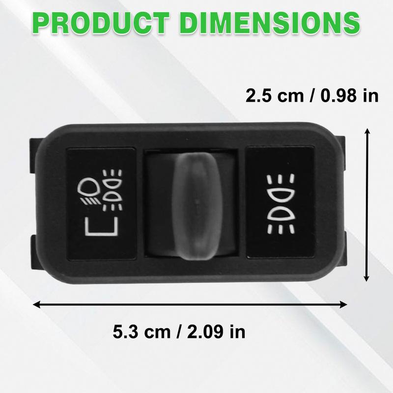 901-5206 Black 10 P for Freightliner Columbia 2001-2011  A0630769010 Headlight Lamp Switch Headlight Switch