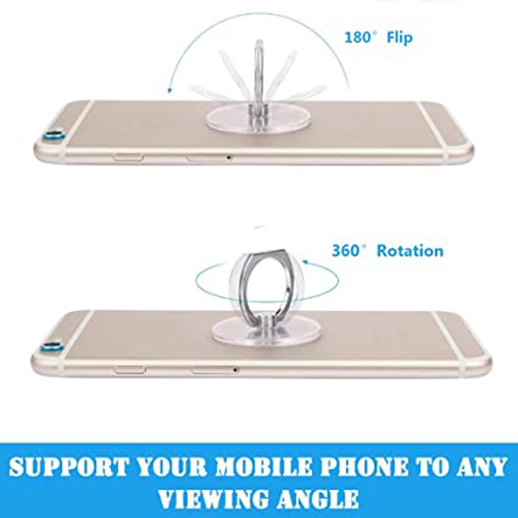 Transparent Mobile Phone Ring Buckle Bracket Acrylic Ring Bracket