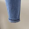 Damen High Waist Harem Jeans - Herbst 2021, Gerader Lockerer Schnitt, Schlanker Neun-Punkt-Schnitt, All-Match Daddy Karottenhose