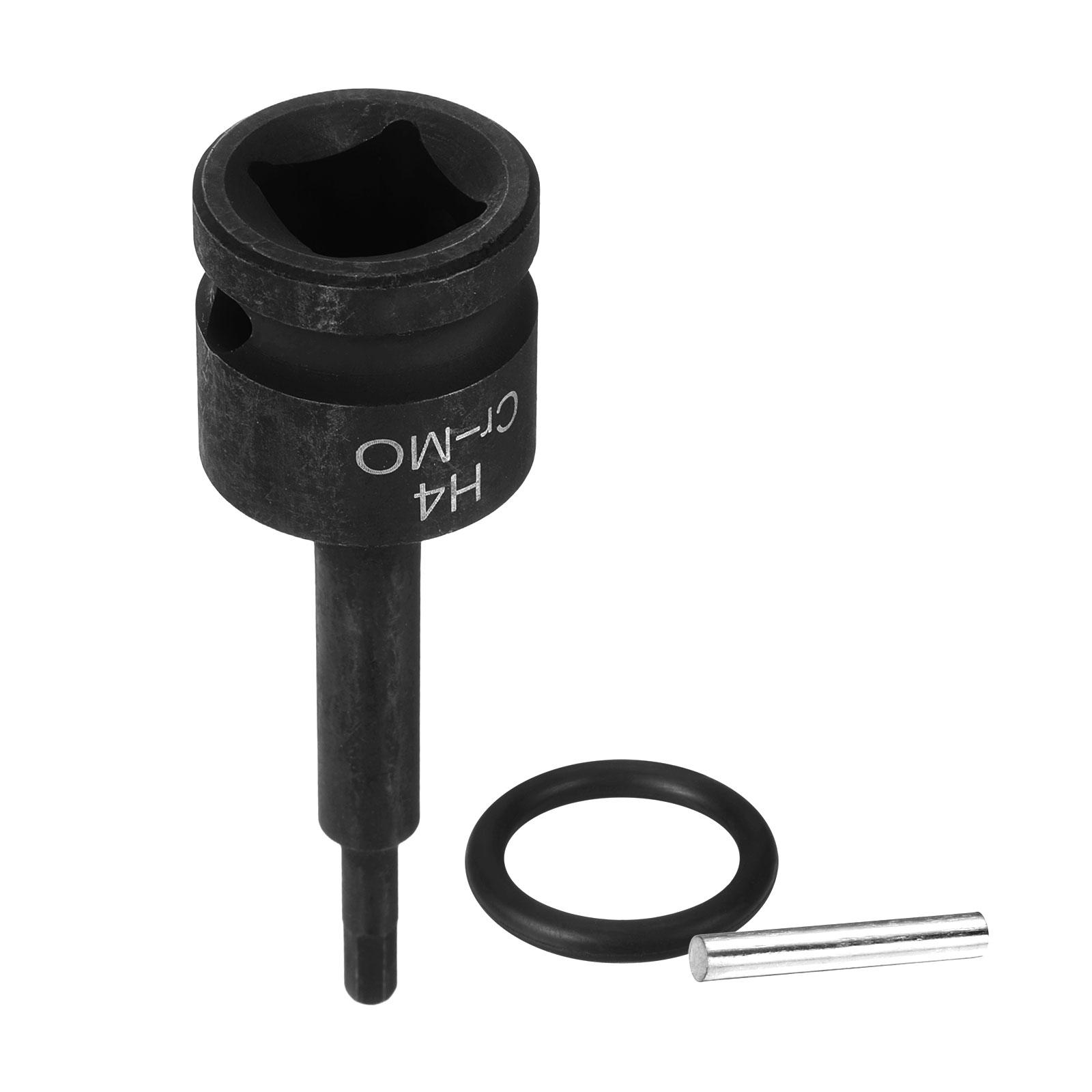 

1pcs 1/2 Drive 4mm-22mm Metric Impact Hex Bit Socket CR-MO Steel Hexagonal Socket Wrench Hand Tools 5mm