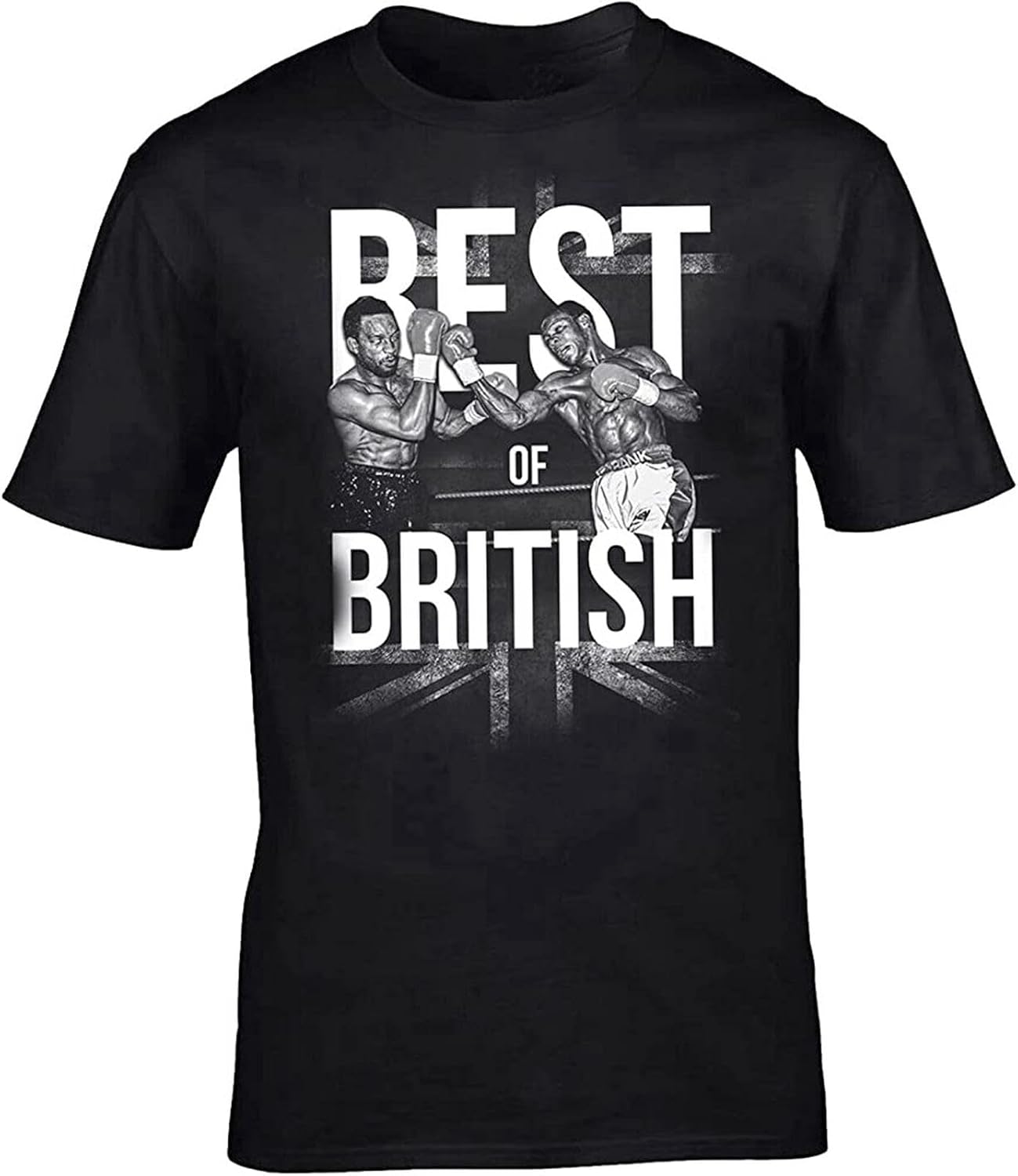 Nigel Benn V Chris Eubank Fight Tshirt 3XL чёрный