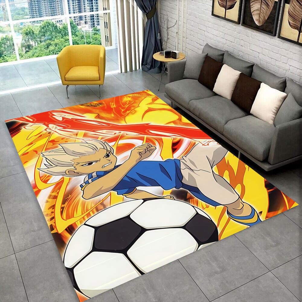 Anime Inazuma Eleven Mark Evans Zeichentrick Teppich, Teppich für Wohnzimmer Schlafzimmer Sofa Fußmatte Dekoration, Rutschfeste Bodenmatte