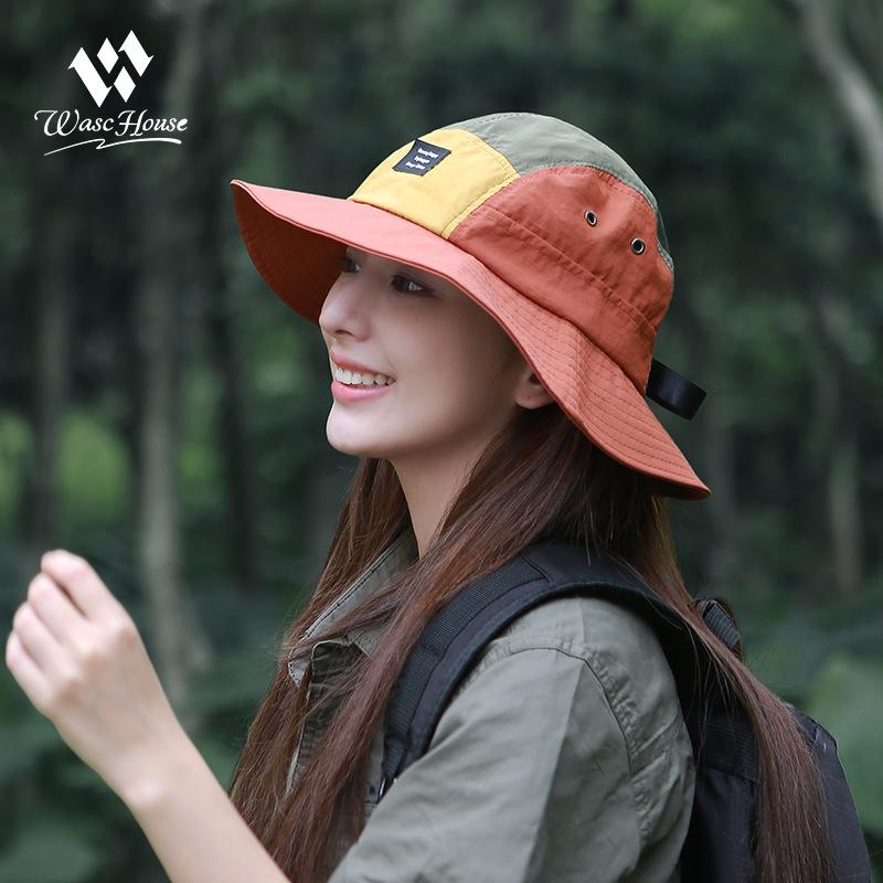 

Альпинистская шляпа мужская сочетающаяся по цвету шляпа от солнца летняя уличная водонепроницаемая и легкая уличная повседневная универсальная шляпа-ведро женская шляпа-панама average size оранжевый