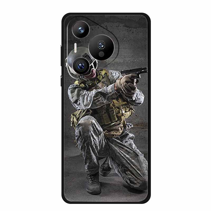 For Honor 400 Pro Case Honor400 Pro Coque Shockproof Black Silicone TPU Soft Back Cover For Honor 400 Pro Phone Cases 400Pro Bag