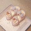 New bow diamond soft sole cute princess sandals for girls