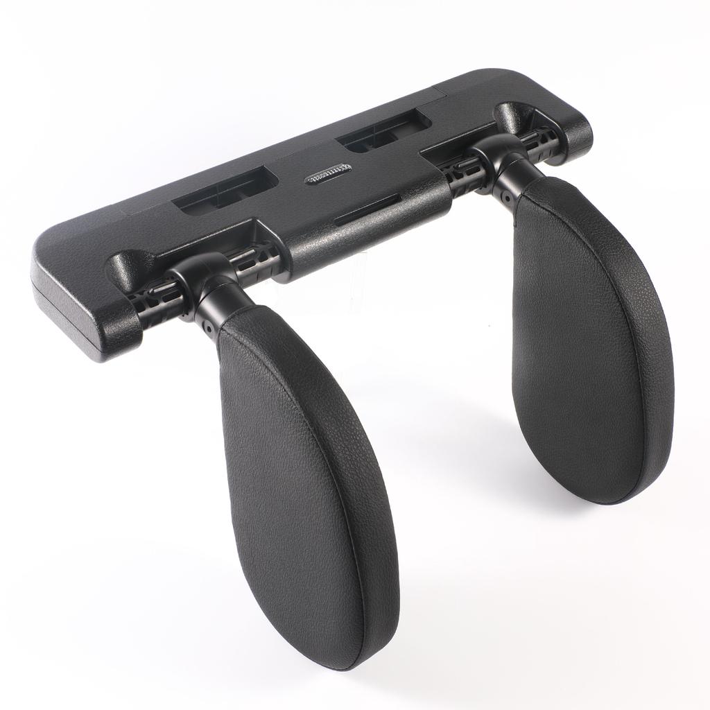 Regulowany zagłówek samochodowy, kreatywne akcesoria do wnętrza samochodu, boczny podparcie dla dzieci podczas podróży, poduszka na szyję w kształcie litery U z pianki memory