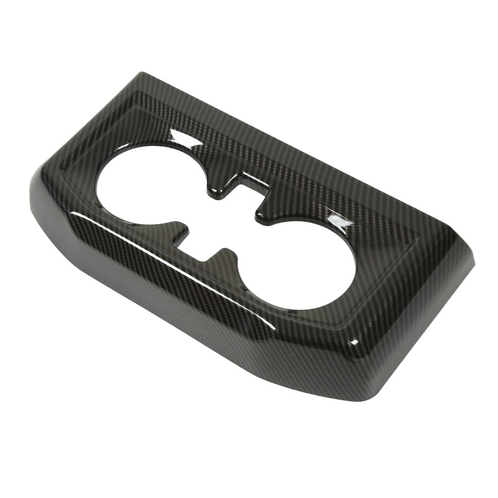 Center Console Rear Cup Holder Decoration Panel Frame Storage Cup Holder Panel Trim Replacement for Ford 2021+