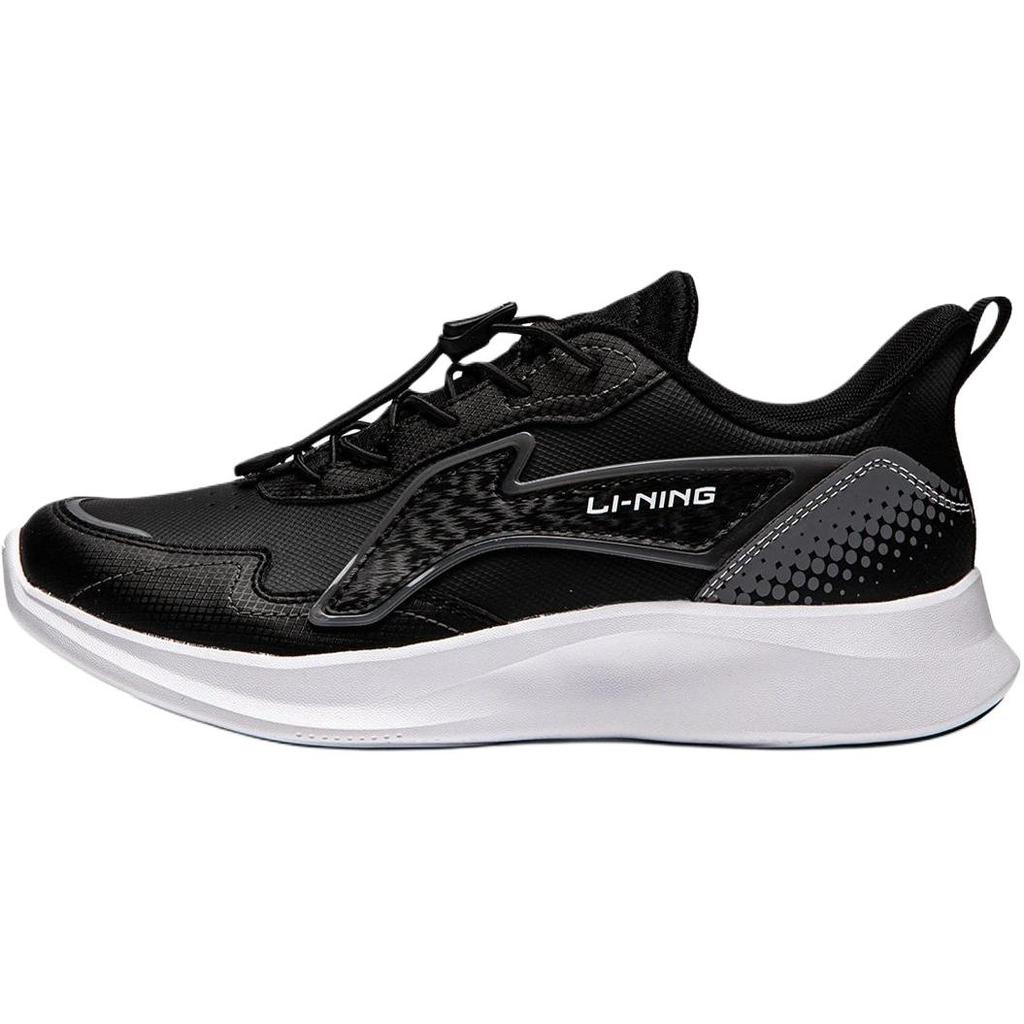 Li Ning Kids Ling Yue 5 Sports Lifestyle Series Comfortable Versatile Durable Low-Top Casual Shoes Men Casual Shoes Black YKCU116-19
