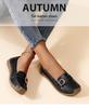 2024 Dam Casual Mjuka Loafers - Bekväma, Platta, Plusstorlek, Mjuk Sula & Ovandel, Ideala för Mamma.