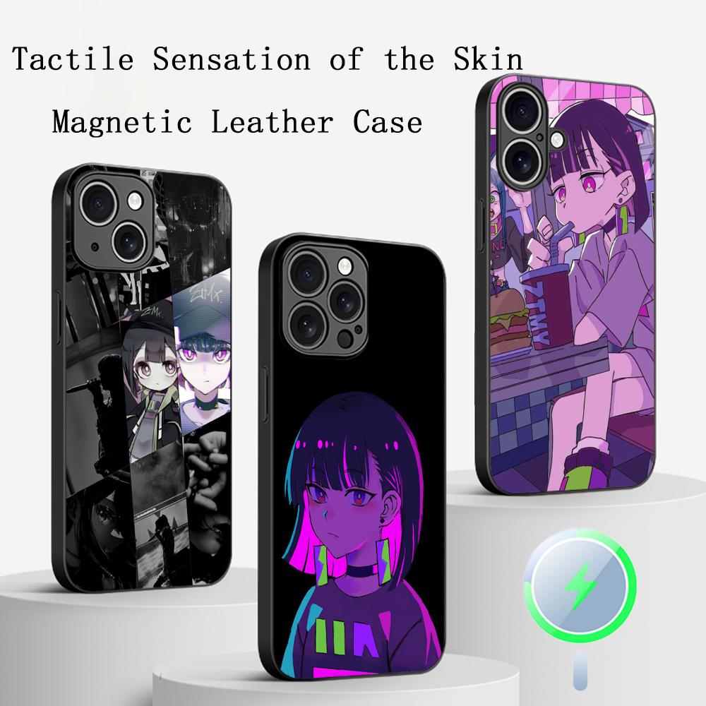 Zutomayo Japan Singer Poster Pattern Phone Case For iPhone 17 16 15 14 13 12 Plus Pro Max High-end Luxury Magsafe Sheepskin