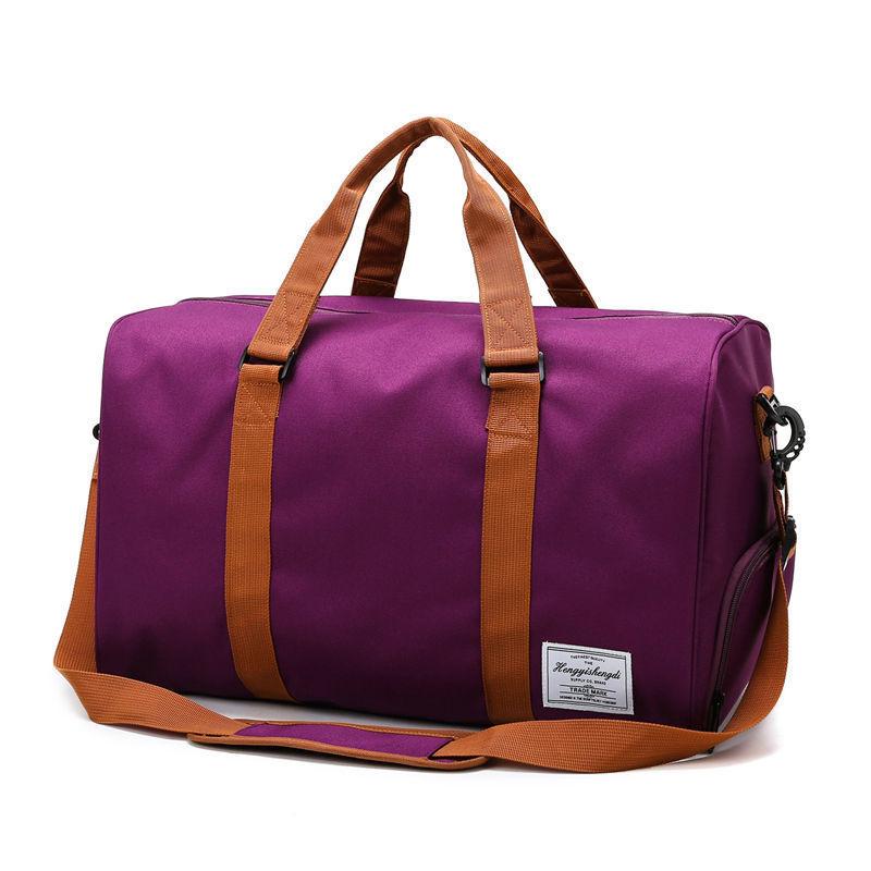 Travel Bag Large Capacity Men's Sports Fitness Handbag Maternity Bag Large Bag Student Luggage Travel Bag Women
