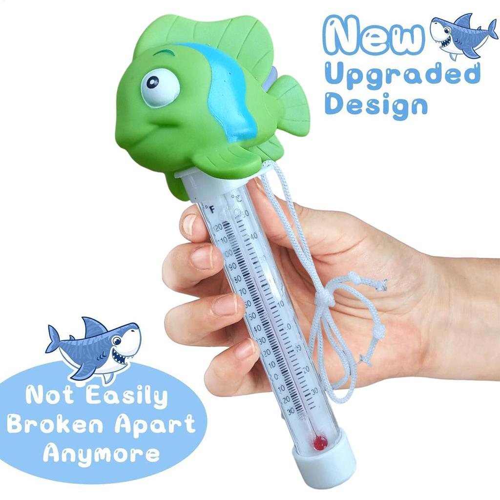 Floating Pool Temp Gauge Cute Indoor Temperature Meter Pool Floating Easy Read Temp Gauge For Cold Plunge Hot Tub Ice Bath SPA