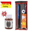 Compact Telescopic Fishing Rod - Mini Portable Fountain Pen Design