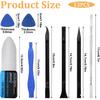 13 Piece Spudger Pry Tool Kit, Plastic & Metal Spudger Set Electronic Product Repair Tool Kit for Cell Phone Computer Eyeglasses Small Digital