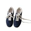 Grape Mother, the Same Retro Breathable Round Head Lace-up 2025 Spring New Thick-soled Heightening Lightweight German Training Board Shoes Women