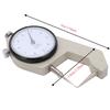 Clear Scale Thickness Gauge Pointer Display Thickness Meter Portable Thickness Micrometer  Metals