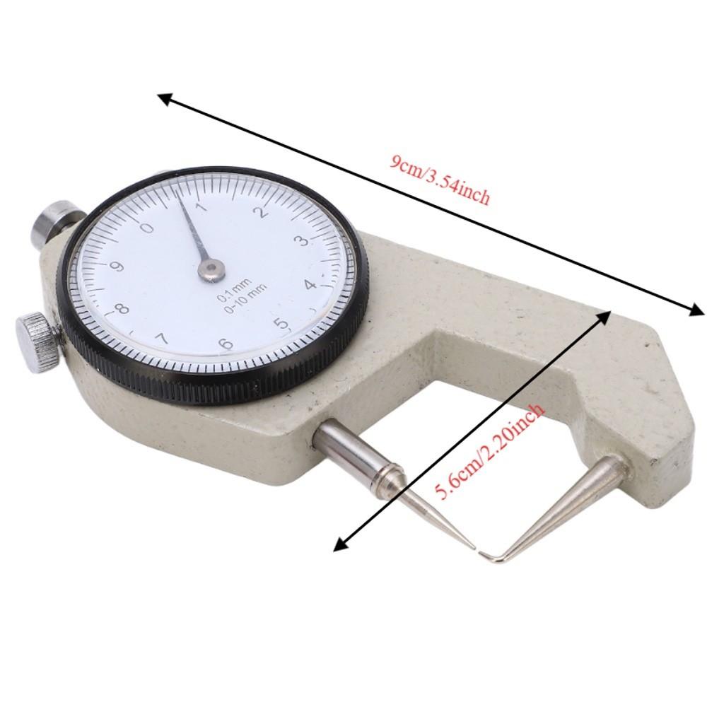 Clear Scale Thickness Gauge Pointer Display Thickness Meter Portable Thickness Micrometer Metals