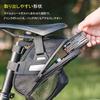ROCKBROS Bicycle Saddle Bag with Bottle 1L Reflective Easy for Road and Cross Bikes Water-Resistant Holder, Capacity, Material, Installation, Cycling,