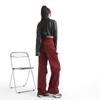 Salopette spessa autunnale e invernale da donna Pantaloni casual autunnali da donna Pantaloni a gamba larga autunnali da donna Pantaloni autunnali con coulisse elastica da donna