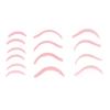 7 Pairs Silicone Eyelash Perming Curler Different Size Reusable Lash Lift Pads for Beauty Salons