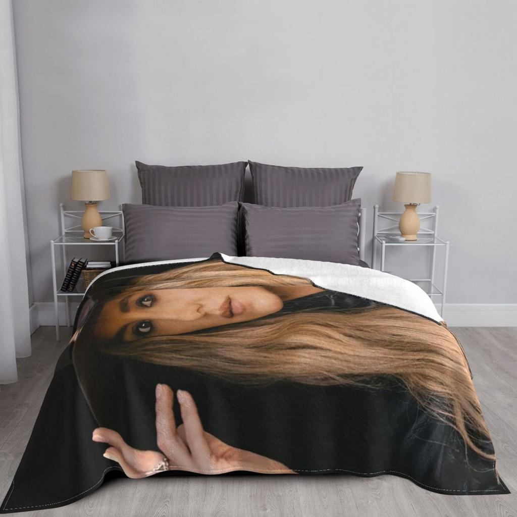 Lainey Wilson - Country's Cool Again Portrait Blankets Soft Warm Flannel Throw Blanket Bedding for Bed Room Picnic Travel Couch