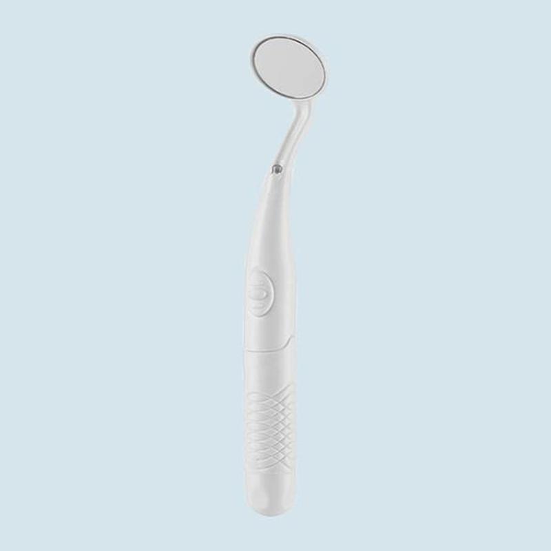 1 Adet Diş Led Işık Ağız Aynası Taşınabilir Tekrar Kullanılabilir Diş Hekimi Ağız Kontrolü Buğu Önleyici Parlak Diş Bakımı Hijyen Temiz Alet