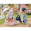 Sylvanian Families Town Sweet Ribbon Collection Fashion Set Toy Dollhouse for Ages 3 and Up