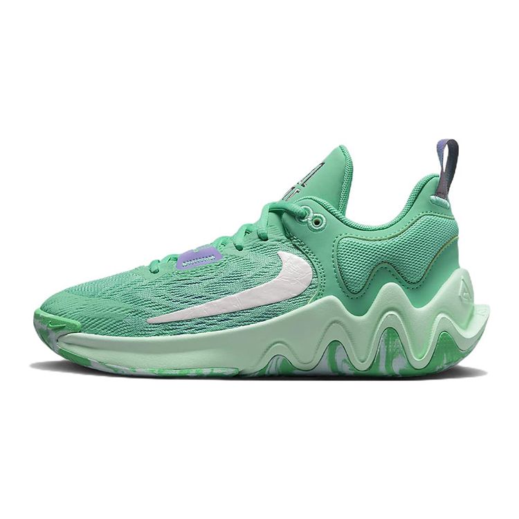 Nike Giannis Immortality 2 GS Mint Purple Kids Sneakers Green Light-Menta Lilac DQ1943-300