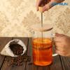 350-1000ML  French Press Coffee Maker Stainless Steel High Borosilicate Glass  Heat-Resistant Coffee Brewer Coffee Pot Household