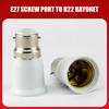 B22bayonet To E27 Thread Light Socket Adapter Screw Lamp Stand Light Bulb Socket Holder Adapter Converter for Ceiling Fans Light