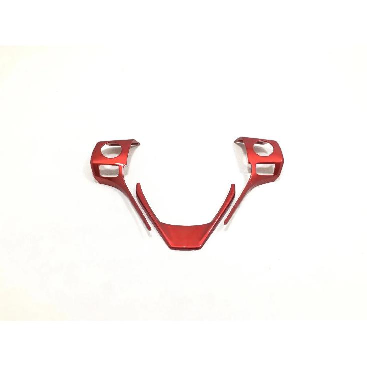 For Toyota RAV4 2014 2015 2016 2017 2018 ABS Chrome Steering Wheel Buttons Cover Trim Decoration Sticker Car Styling Accessories