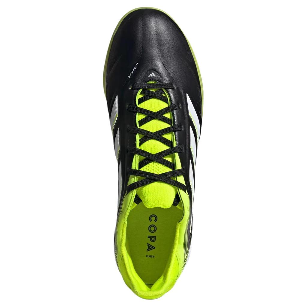 Adidas Copa Pure 3 Pro Comfortable Versatile Durable Soccer Shoes Men Soccer Shoes Black Yellow JR2834