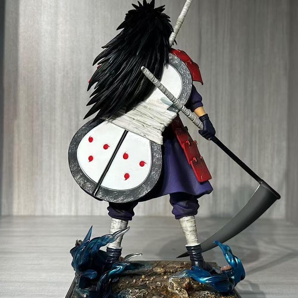 28cm Naruto Anime Figure Uchiha Madara Shippuuden GK Action Figurine PVC Manga Statue Collection Ornament Model Playthings Present