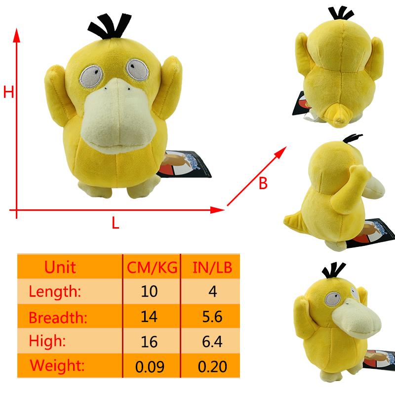 Push Toys Poke Ball Master Great Ultra Ball Shiny Mew Psyduck Furret Peluche Stuffed Dolls Halloween Gifts