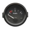 Fuel Gauge 2" 52mm Fuel Level Gauge Car Meter with Fuel Float Sensor White LED Light Black Rim Automotive Gauges 12V Car Gauge