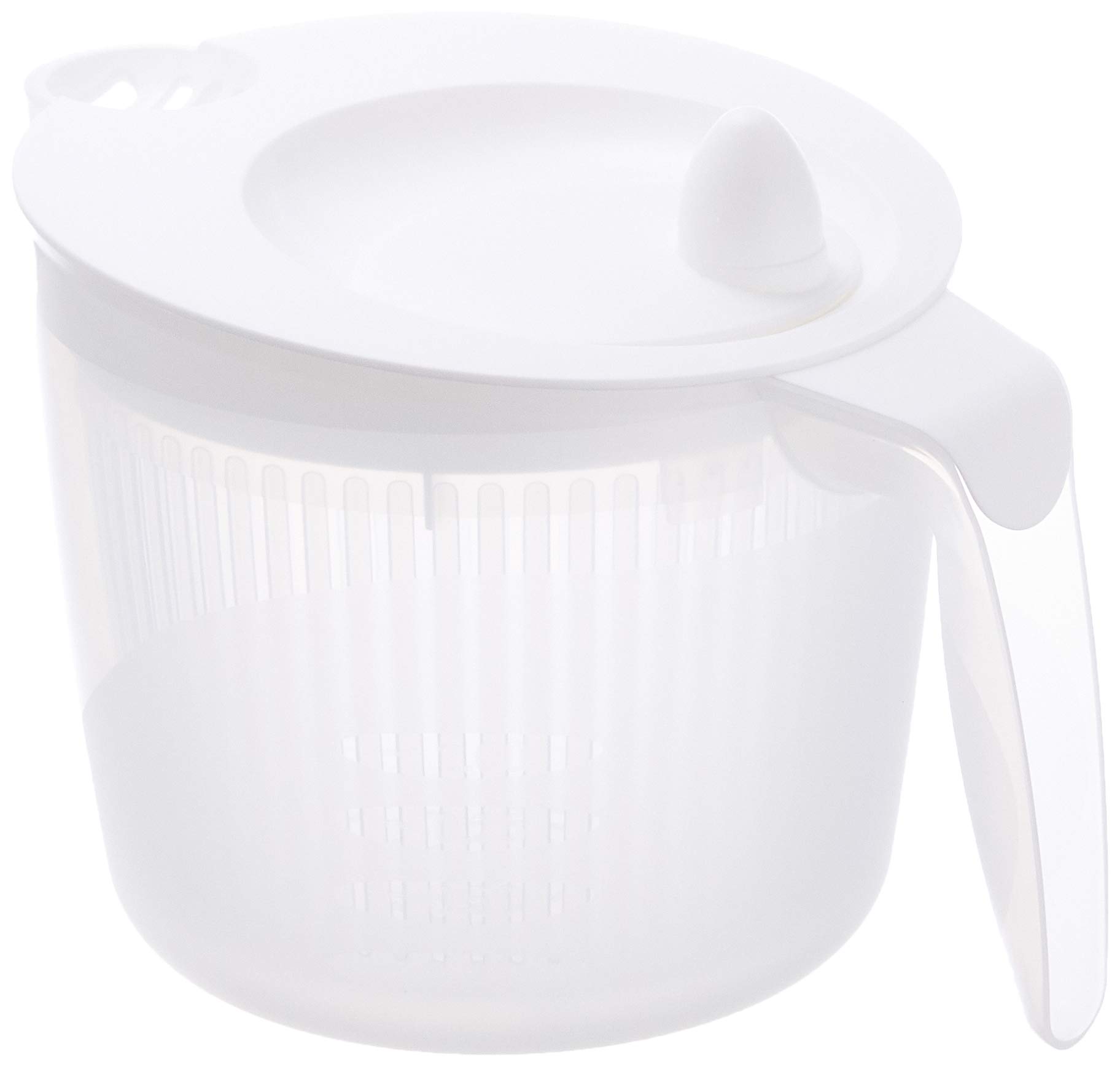 

PEARL METAL Сделано в Японии Салатница из смолы Овощная сушилка Ручка Тип ENJOY KITCHEN C-4698