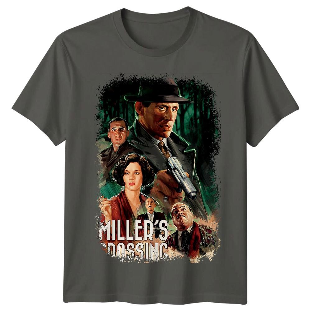 Millers Crossing 1990 Movie Poster Inspired TShirt Retro 90s Tee Unisex