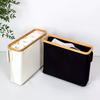 Wood Frame Toilet Paper Holder On The Floor-Large Capacity Organizer For Bathroom Waterproof Toilet Paper Holder With Lid
