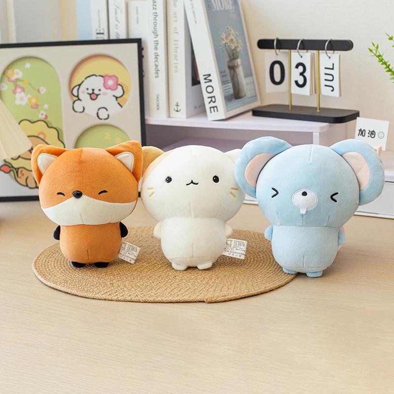 Fuchs Katze Maus Plüschtiere Entzückende Tier Stoffpuppen Kawaii Spielzeug Hobbys Sammlung Heimdeko Spielzeug Kinderpuppen Geburtstagsgeschenke